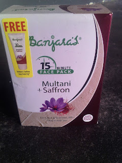 banjaras multani saffron face pack 