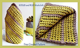 free crochet patterns, crochet for men, washcloths, facecloths, how to crochet,