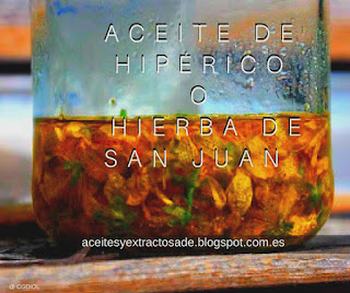 El aceite de hipérico o Hierba de San Juan es uno de los más populares gracias a sus propiedades curativas