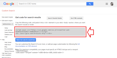 Cara Membuat dan Memasang Google Custom Search Engine di Blogger