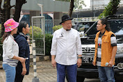 Saat Bang LaNyalla ‘Sowan’ ke Pasar Makmur di Sinetron Amanah Wali Season 5