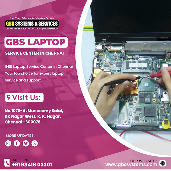 LAPTOP SERVICE CENTER IN CHENNAI