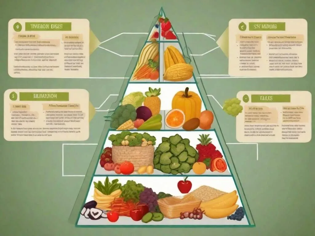 How Does a Food Pyramid Help Individuals Eat a Healthy Diet