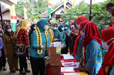 Kunjungan Kerja Ke Kabupaten Tanggamus, Riana Sari Arinal Lakukan Berbagai Kegiatan Pembinaan, Monitoring dan Evaluasi