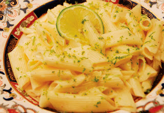 Penne ao limão light