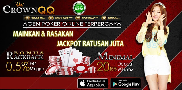 CrownQQ Agen DominoQQ BandarQ dan Domino99 Online Terbesar