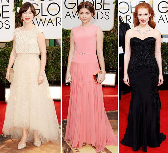 2014 Golden Globes Red Carpet: The Confused Ones