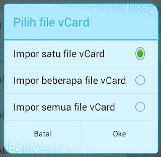 Backup kontak Android termudah