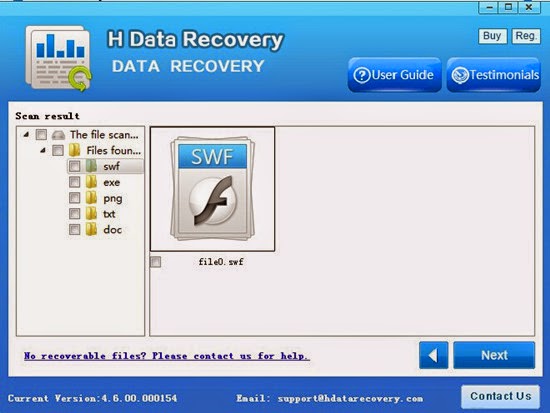 how to recover deleted photos from Android memory card step 2