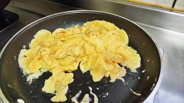 素食滑蛋百菇燴飯~素食家常菜、懶人料理