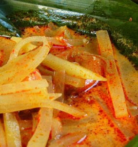 Green Papaya with Coconut Milk (Sayur Pepaya Muda)