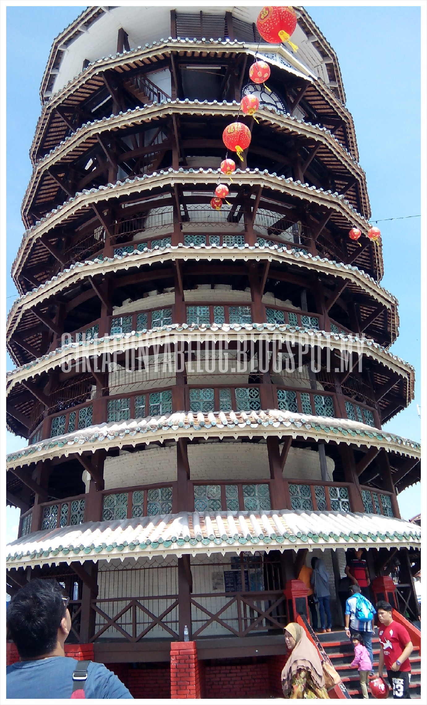 Jalan-jalan ke Menara Condong Teluk Intan, Perak.