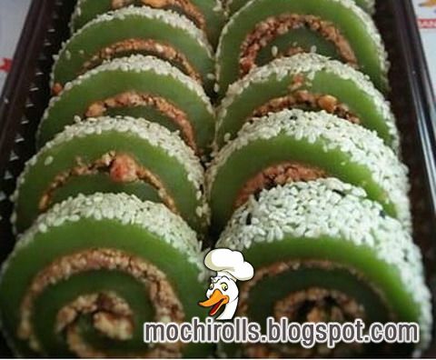 Mochi Rolls rasa Green Tea