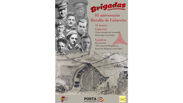 Un homenaje para recordar a los 13 brigadistas internacionales muertos hace 85 años en la batalla de Calaceit