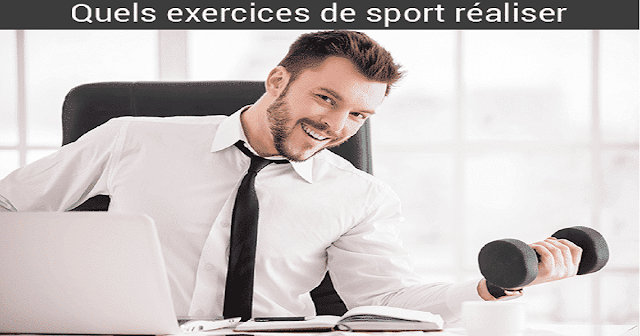 Exercices de sport faciles et discrets pendant la journée