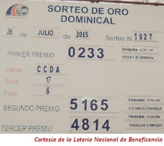 Loteria-Nacional-de-Panama-26-de-Julio-2015-Tablero-del-Sorteo-Dominical