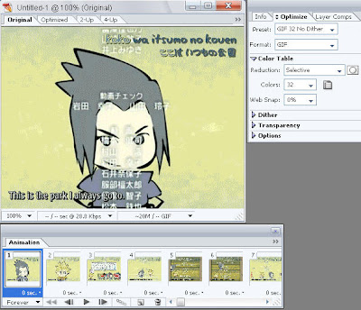 gambar gif animasi anime sasuke