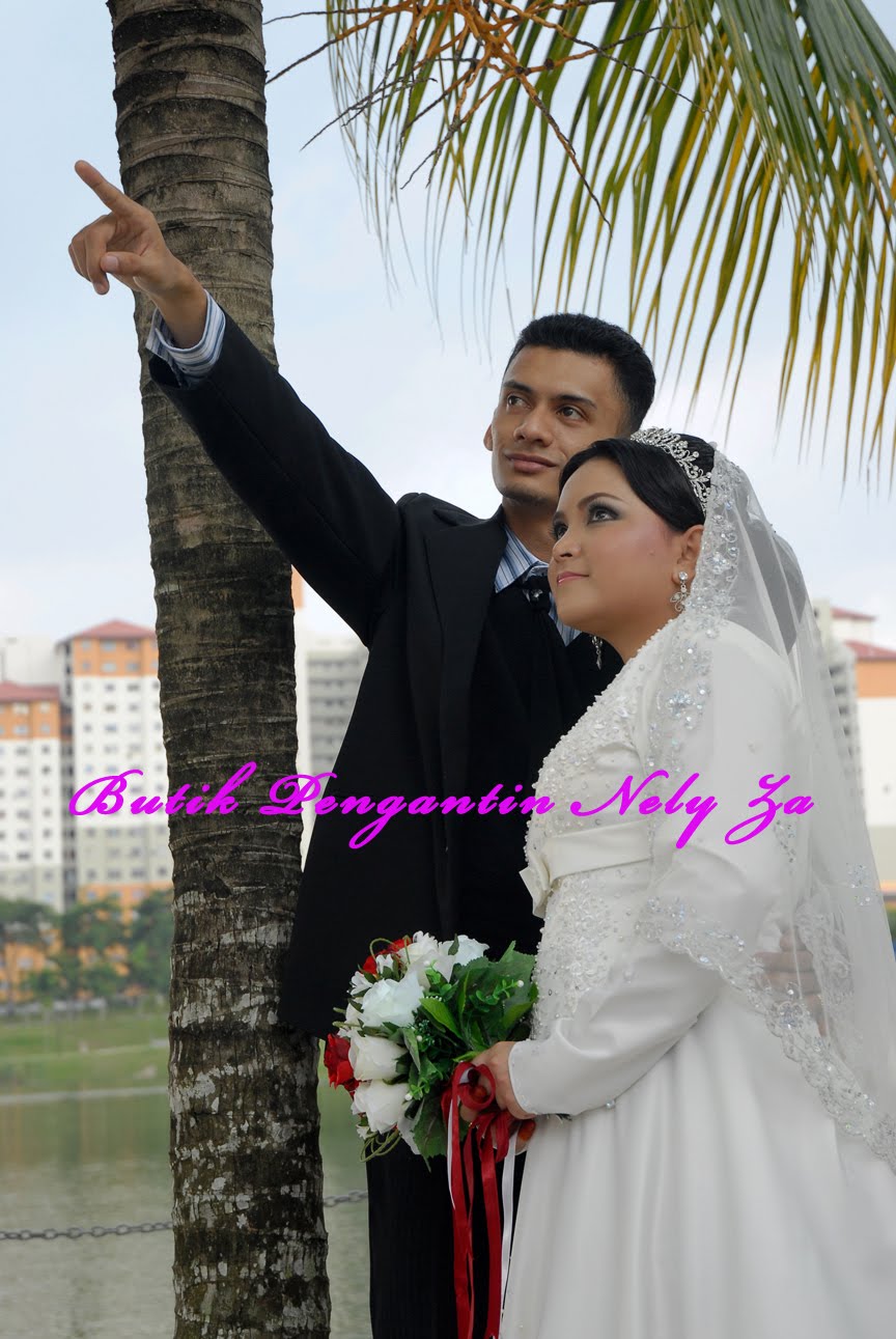  Butik Pengantin Nelly Za Shooting Outdoor Taman Tasik 