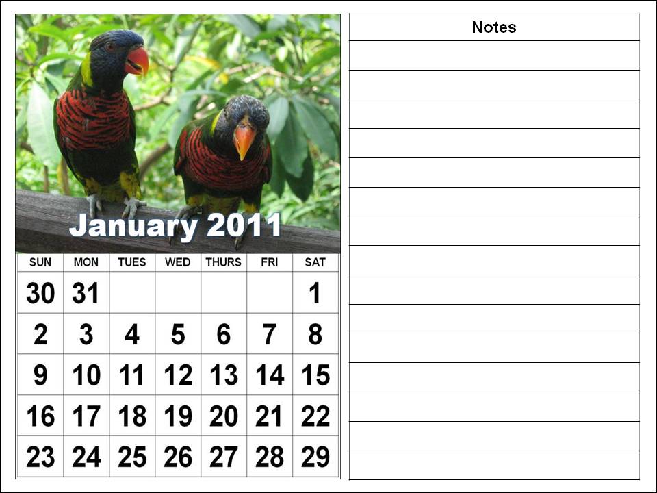 2011 calendar printable january. 2011 Calendar Printable Uk.