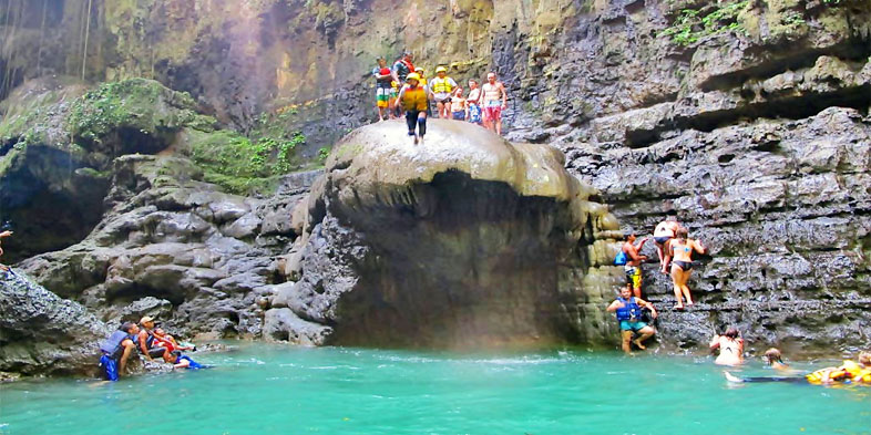 Green Canyon Body Rafting  -  Pangandaran Jawa Barat