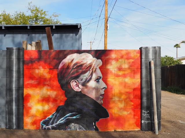 David Bowie mural, Phoenix AZ