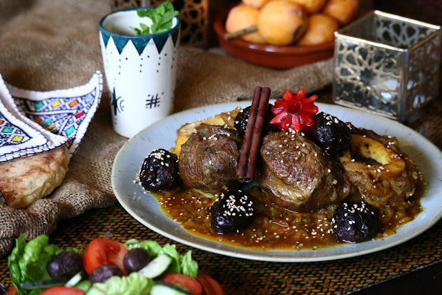 How to make Moroccan veal tajine with plums