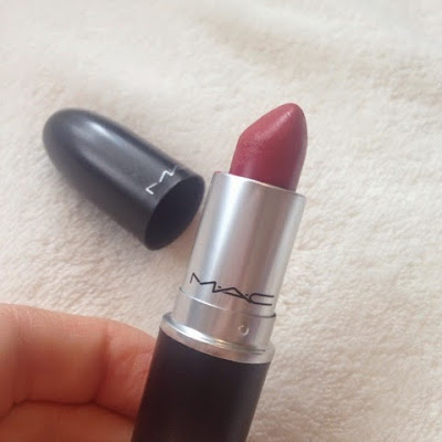 Mac's russian red matte lipstick