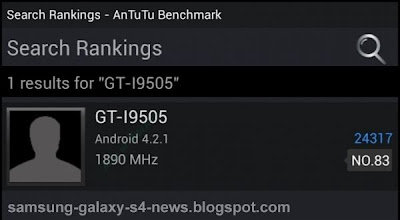 Galaxy S4 Benchmark