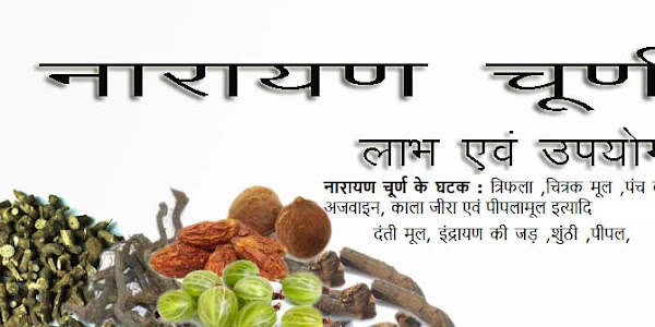 नारायण चूर्ण के फायदे उपयोग Narayan Churna Usages and Benefits Composition Doses Hindi