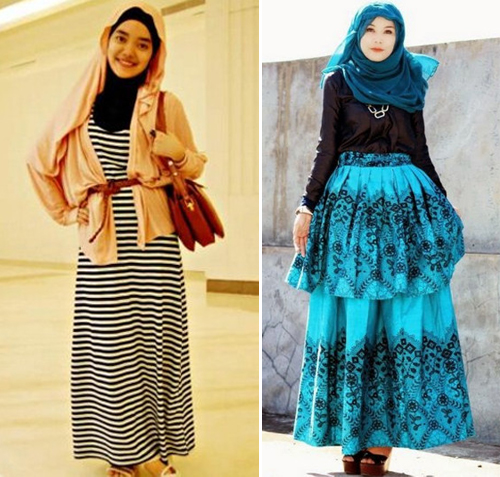 model baju pesta muslim