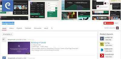 5 Channel Youtube Untuk Belajar Web Design