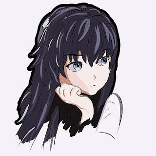 sad anime girl profile picture