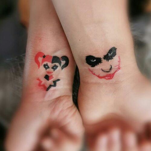 Small Tattoo Design Ideas for Couples Photos