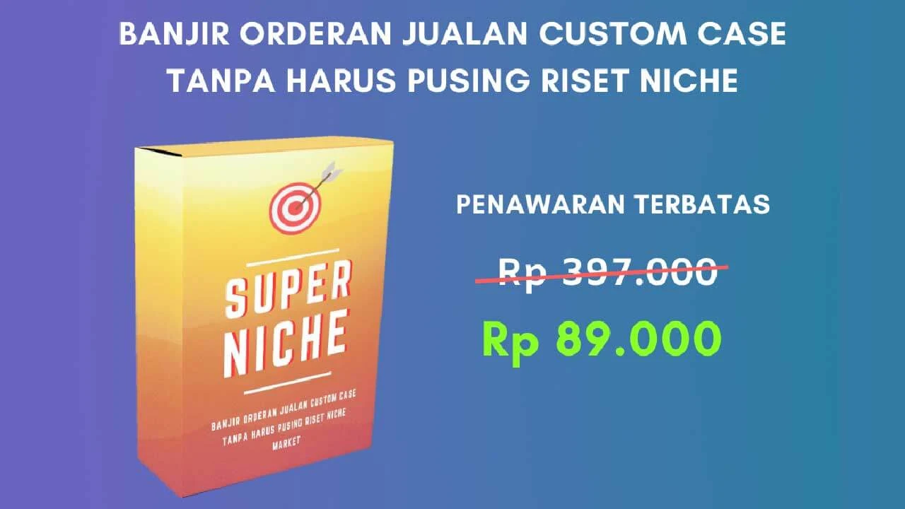 Super Niche Potensial Dan Design Mentahan Untuk Custom Case