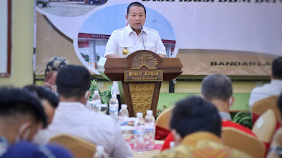 Pemprov Lampung Gelar Diskusi Dalam Kegiatan Coffee Morning, Upaya  Menjamin ketersediaan dan distribusi BBM Bersubsidi Yang Tepat Sasaran