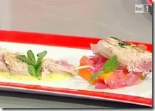 Tonnetto scottato con pesto di melanzane