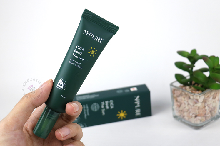 review npure cica beat the sun review