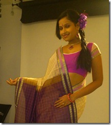 sadhika new pic in halfsaree_hot