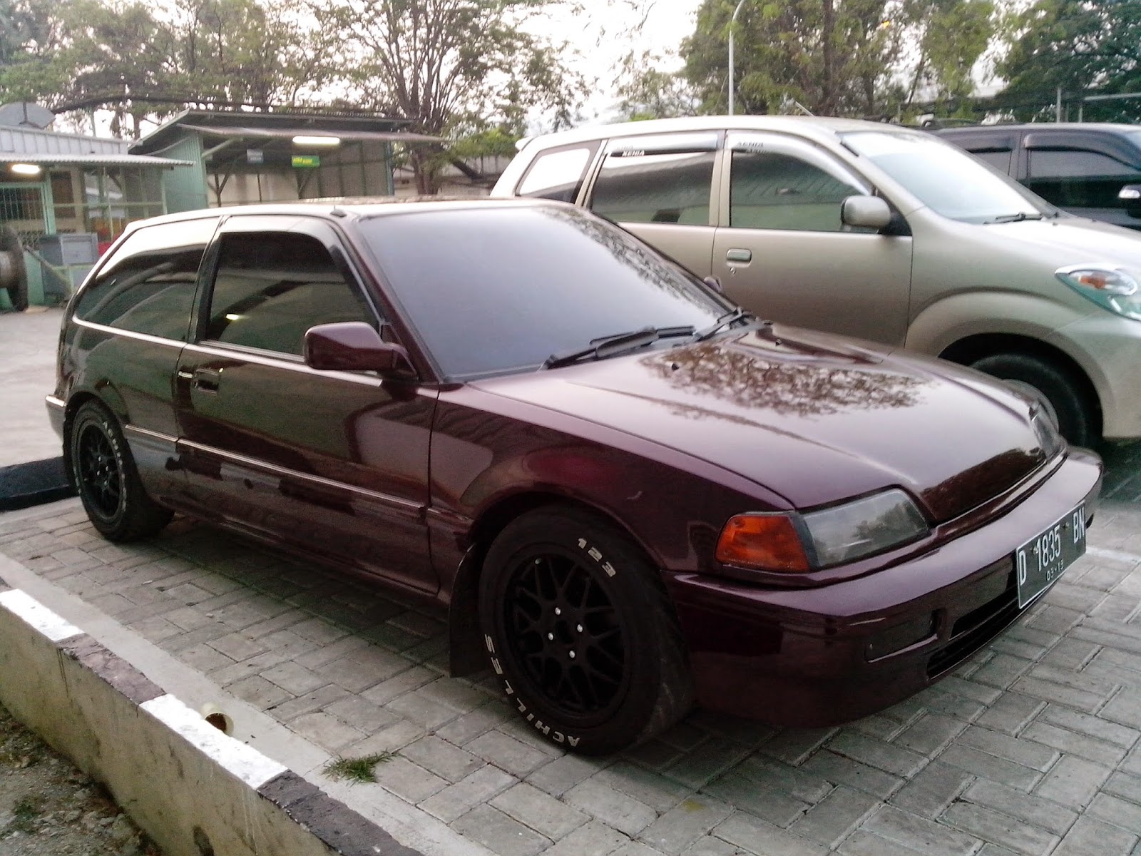 DIJUAL Honda Nouva 1988 Grand Civic 2 Pintu LAPAK MOBIL DAN