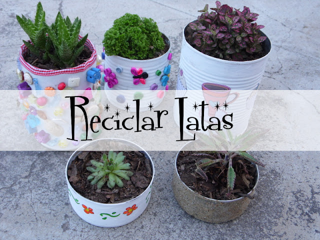 Ideas para reciclar latas