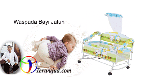 Bayi jatuh dari tempat tidur