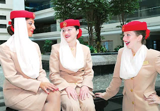 emirates airlines stewardess