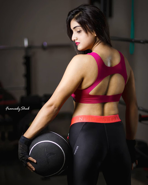 Fitness Model Anushri Geetesh Photoshoot