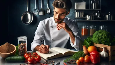 Chef Scott Biffin Brainstorming Ideas