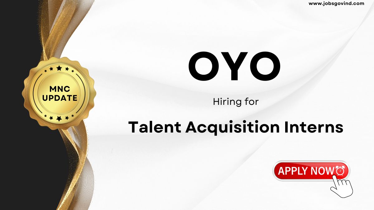 OYO is Hiring