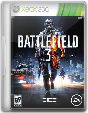 Capa Battlefield 3   XBOX 360 (Region Free)