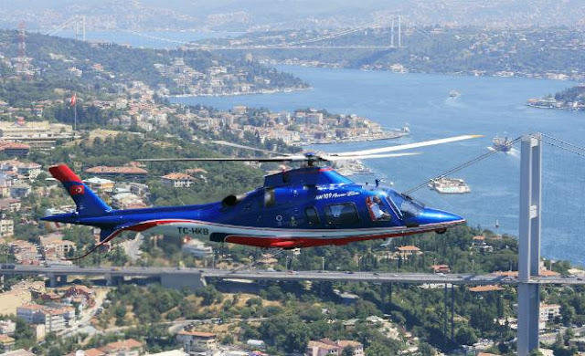 helikopter doğum günü sürprizi