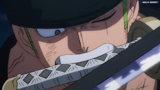 ワンピースアニメ 1016話 ロロノア・ゾロ Roronoa Zoro | ONE PIECE Episode 1016