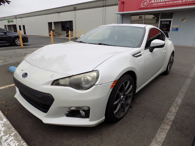 2013 Subaru BRZ- Before spot repair at Almost Everything Autobody