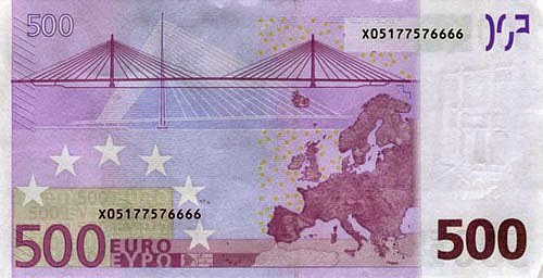 Мосты с евробанкнот стали реальными